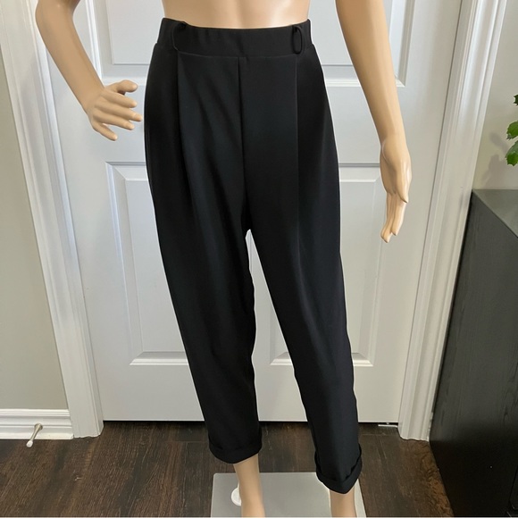 Joseph Ribkoff | High rise loose fit ankle pants - Picture 1 of 9